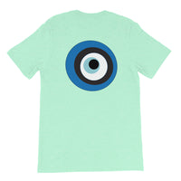 Evil Eye Mint Short-Sleeve Unisex T-Shirt