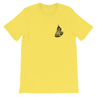 Go Deep and Large Into Your Soul Yellow Short-Sleeve Unisex T-Shirt