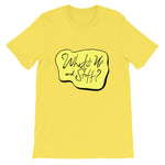 What's Up and Stuff Yellow Short-Sleeve Unisex T-Shirt