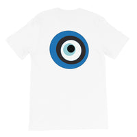 Evil Eye White Short-Sleeve Unisex T-Shirt