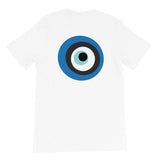 Evil Eye White Short-Sleeve Unisex T-Shirt