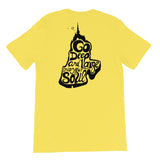 Go Deep and Large Into Your Soul Yellow Short-Sleeve Unisex T-Shirt