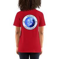 Psychic Astrology Virgo Short-Sleeve Unisex T-shirt