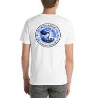 Psychic Astrology Aquarius Short-Sleeve Unisex T-shirt